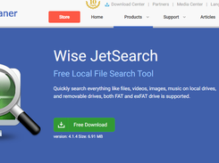 Wise JetSearch Screenshot 1