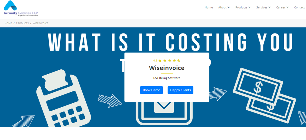 Wiseinvoice Screenshot 1