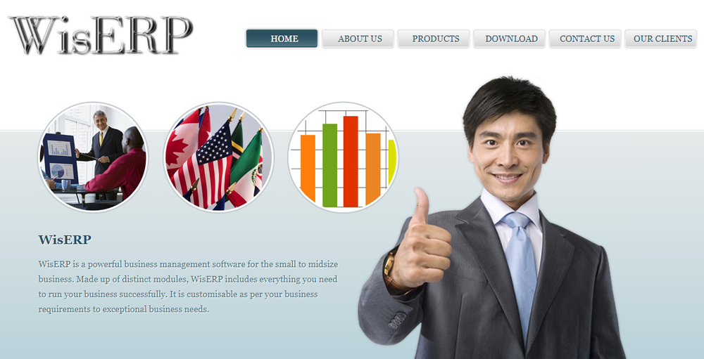 WisERP Screenshot 1