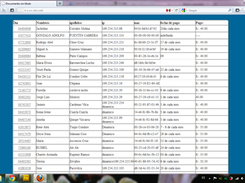 Lista de clientes