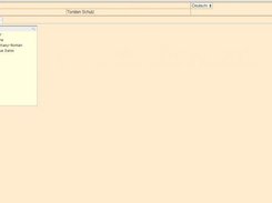 The view for normal users without admin-rights