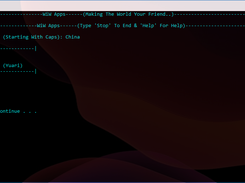 Main Interface