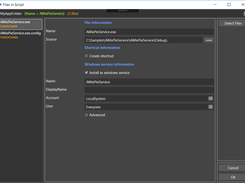 Run file as windows service
