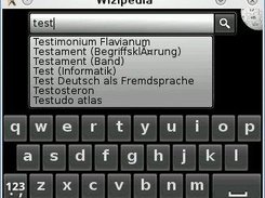 Searching for "test" in Version 0.0.6a