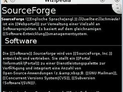 An Article about sourceforge in version 0.0.8a