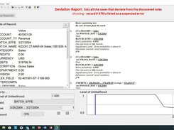 WizRule Deviation Report