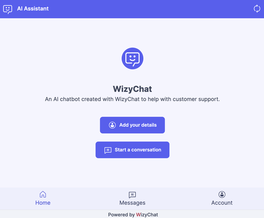 WizyChat Screenshot 1