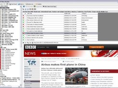 General View of Wizz RSS News Reader - C#