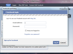 Facebook Login Dialog