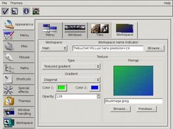 Changing the appearance of Window Maker widgets