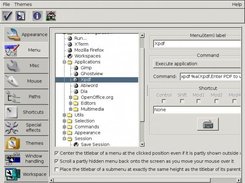 Editing the Window Maker menu