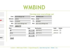 Web Management for BIND Screenshot 1