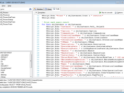 Generate scripts to assist developers in working with WMI