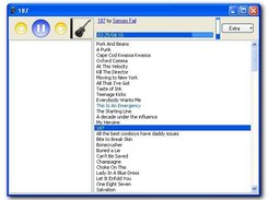 Screenshot of Windows Music Player - PrePreAlpha