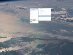 Preferred applications menu generated by wmpamgen (OpenBox)