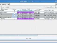 Work Time Tracker v. 0.1.0