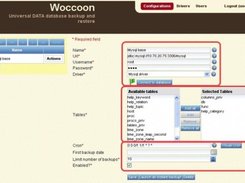 Configurations page