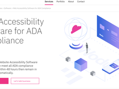 Wodu Website Accessibility Software Screenshot 1