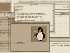 Classical style of WOL Designer aparence in Linux on GTK.