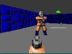 Wolfenstein 3D in-game