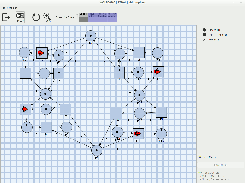 The modelled Petri nets can be played and tested for miscellaneous properties.