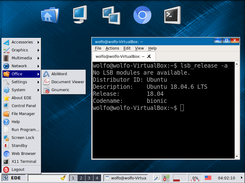 Ubuntu 18.04.6 LTS i686 with Equinox DE