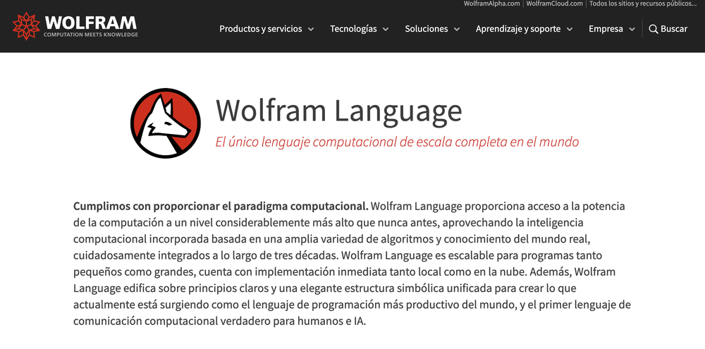 Wolfram Language Screenshot 1