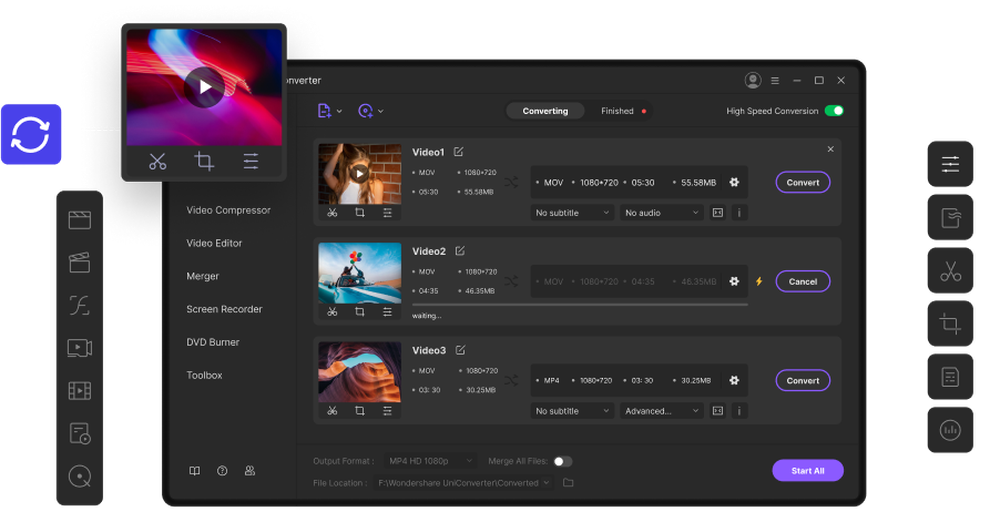 Wondershare UniConverter Screenshot 1