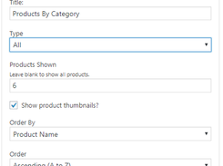 Woocommerce Product List Widget Screenshot 1