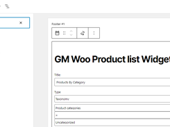 Woocommerce Product List Widget Screenshot 5