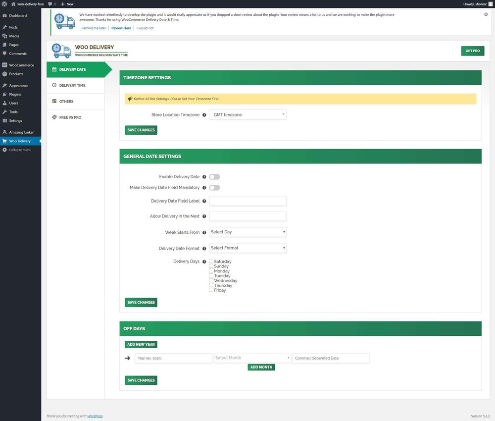 WooDelivery Screenshot 1