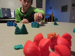 Wood Wars 3D action shot