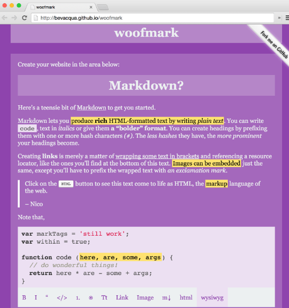 woofmark Screenshot 1