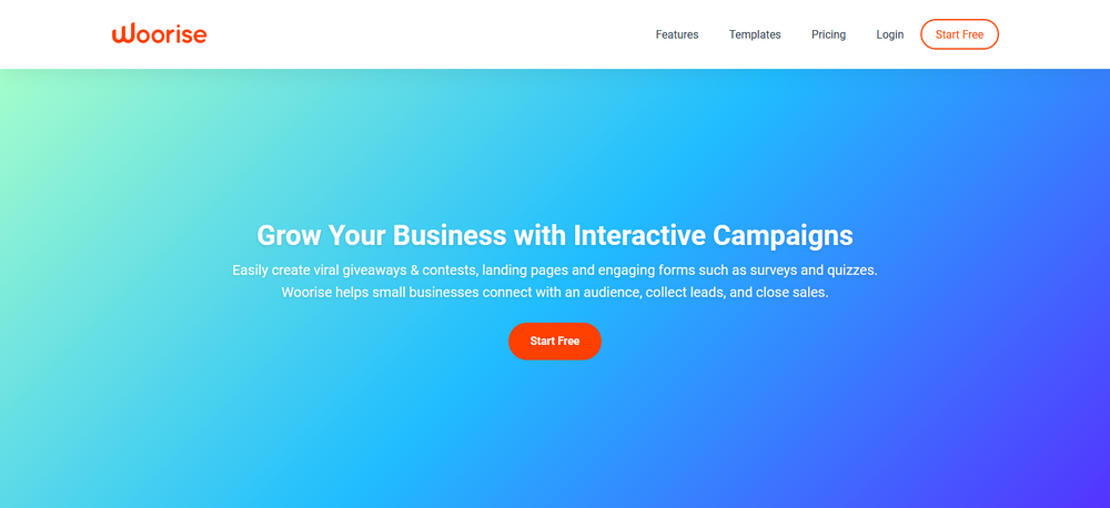 Woorise Grow Your Business with Interactive Campaigns