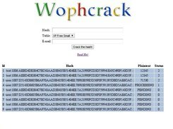Wophcrack