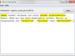 WordHighlighter Screenshot 1