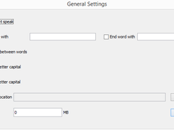 Settings Window