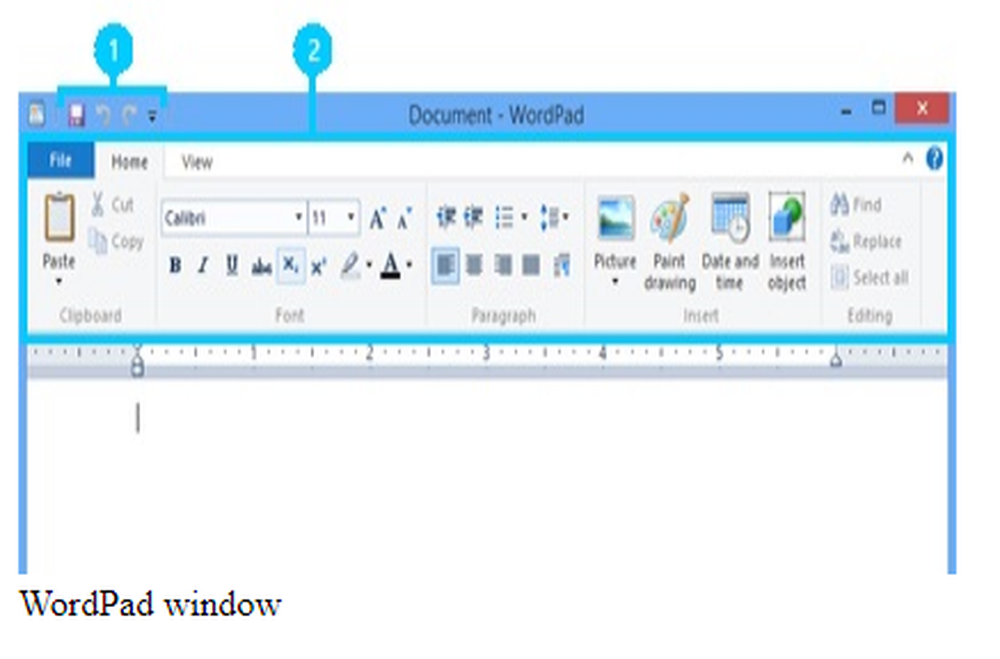 WordPad Screenshot 1