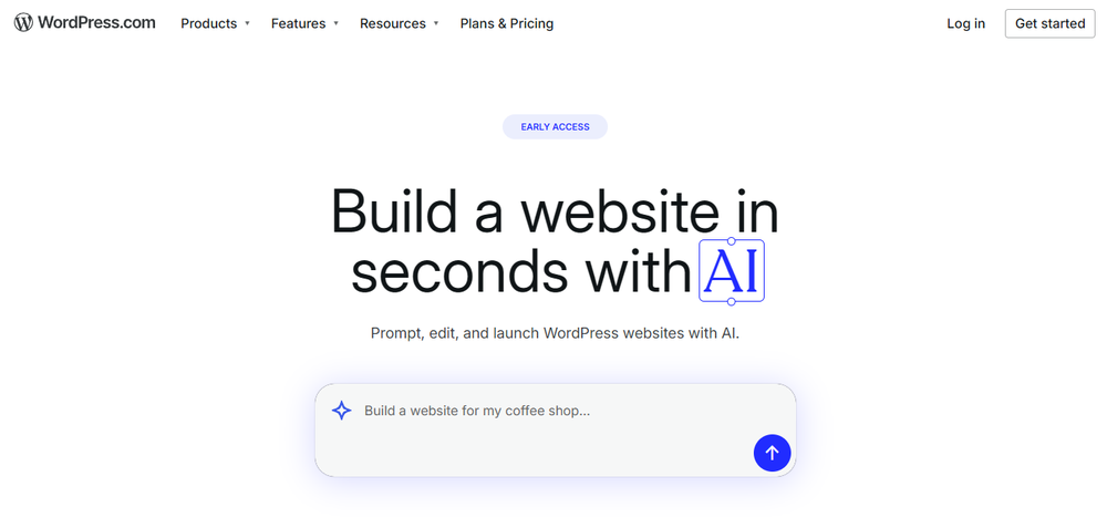 WordPress AI Site Builder Screenshot 1