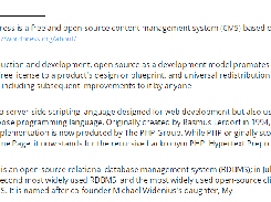 Footnotes Definitions Widget