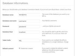 database information