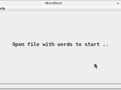 WordTest Screenshot 1