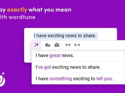 Wordtune Screenshot 1