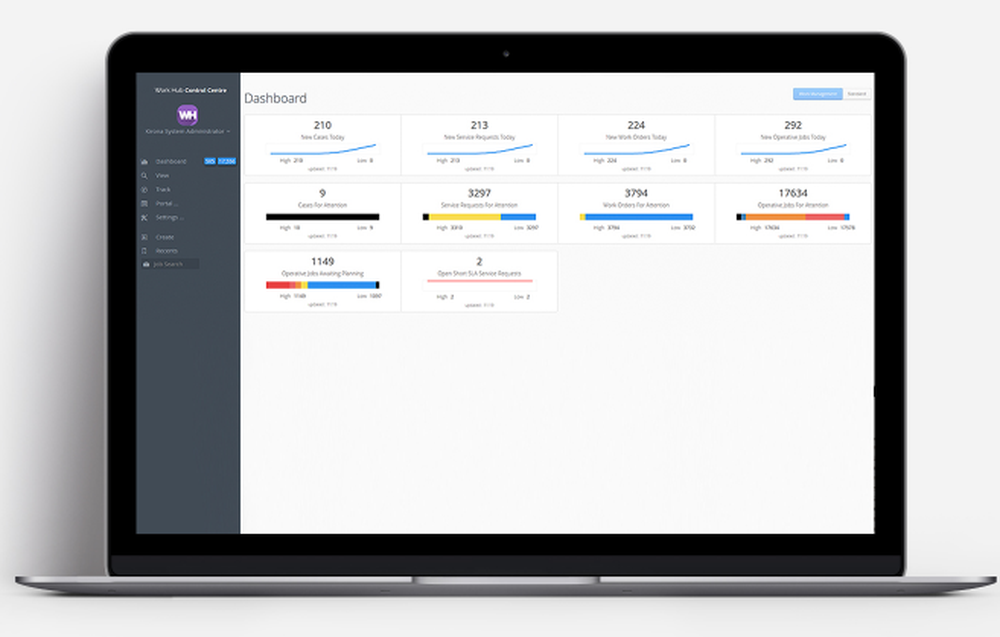 Work Hub Screenshot 1