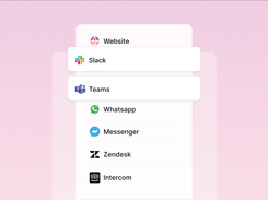 Multichannel Deployment: Deploy your AI Agent on Slack, Microsoft Teams, your intranet, or web portal wherever your employees already work.
