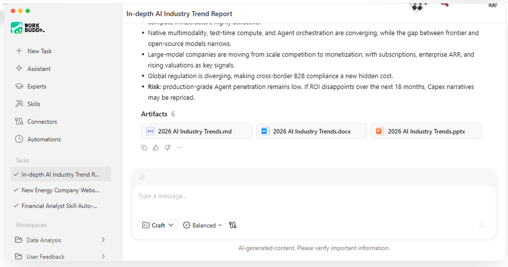 WorkBuddy Screenshot 1