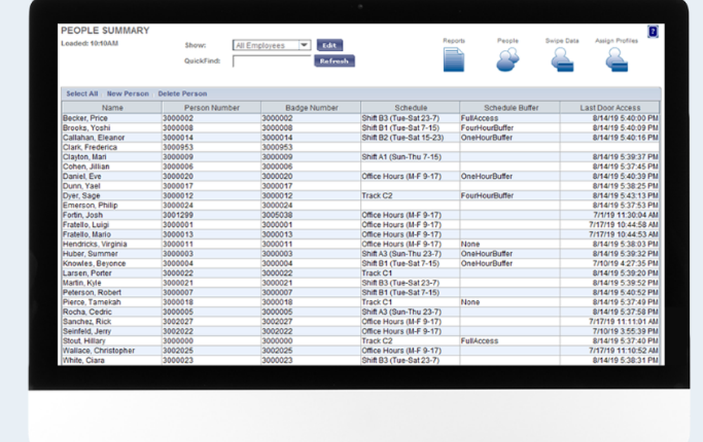 Workforce Access Screenshot 1