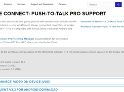 Workforce Connect PTT Pro Screenshot 1