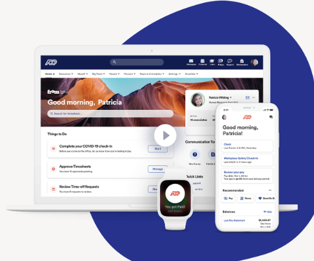 ADP Workforce Now Screenshot 1