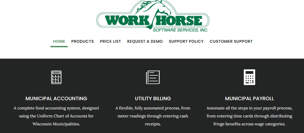 Workhorse Utility Billing Screenshot 1